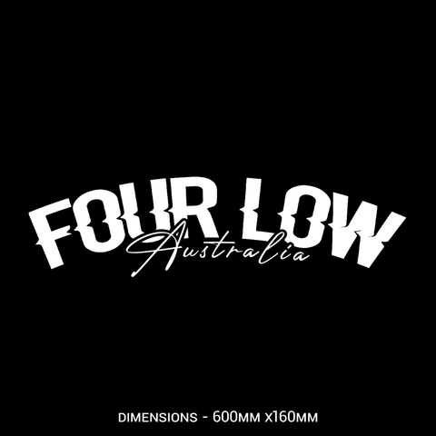 FOUR LOW WINDOW BANNER - coming soon - FOUR LOW AUSTRALIA